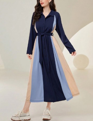 Rochie lunga SHEIN, bleumarin