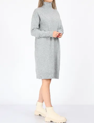 Rochie scurta French Connection, gri Gri