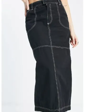 Fusta ASOS, negru Negru