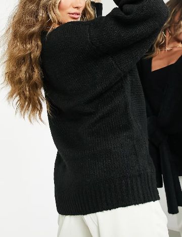 Cardigan ASOS, negru