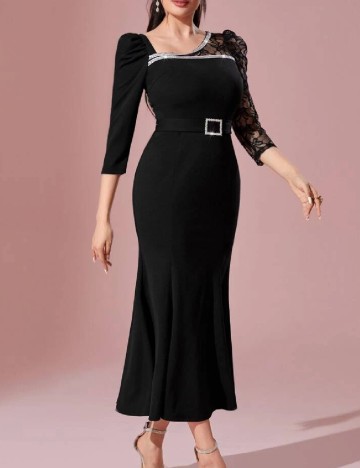 Rochie lunga SHEIN, negru