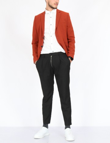 Pantaloni Topman, negru