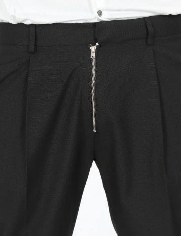 Pantaloni Topman, negru Negru