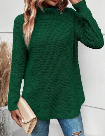 Pulover SHEIN, verde