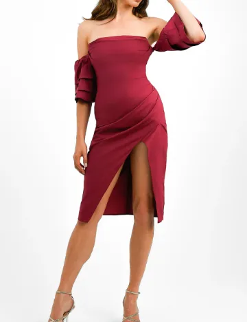 Rochie scurta ASOS, rosu Rosu