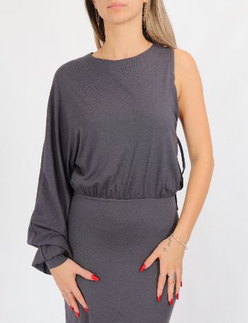 Rochie lunga ASOS, gri