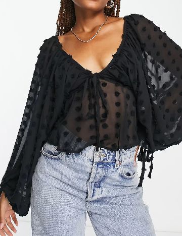 Bluza ASOS, negru