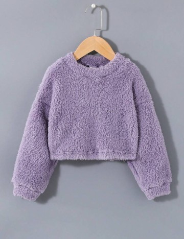 Bluza Shein Kids, lila