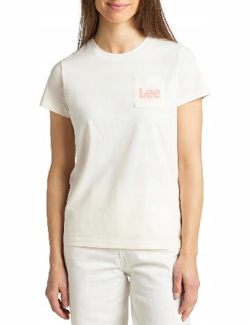 Tricou Lee, alb