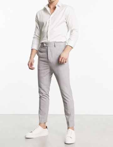 Pantaloni ASOS, gri