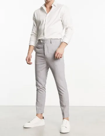 Pantaloni ASOS, gri Gri