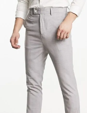 Pantaloni ASOS, gri Gri