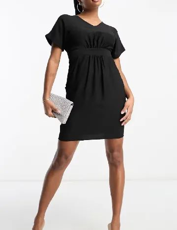 Rochie scurta Closet London, negru Negru