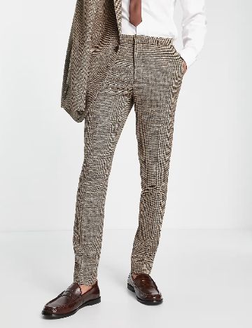 Pantaloni ASOS, maro