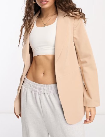 Blazer PETITES MISS SELFRIDGE, crem