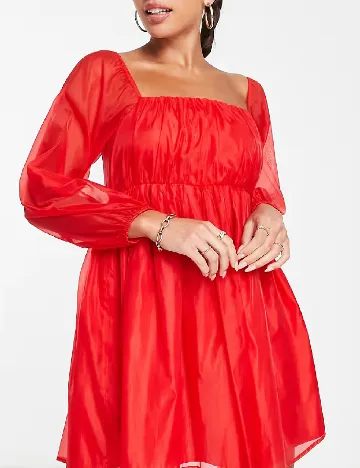 Rochie scurta Jaded Rose, rosu Rosu