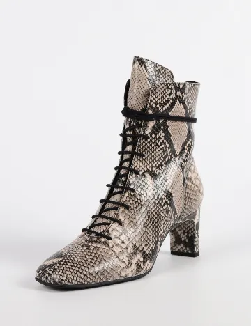 Botine Kendall&Kylie, imprimeu sarpe Animal print