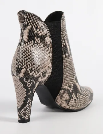 Botine Kendall&Kylie, imprimeu sarpe Animal print