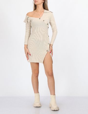 Rochie scurta ASOS, bej