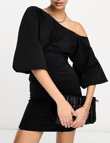 Rochie scurta ASOS, negru