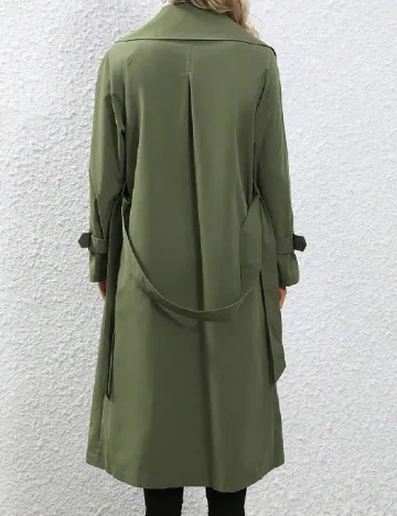 Trench SHEIN, kaki Verde