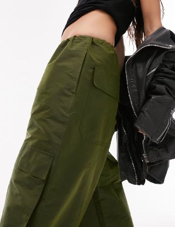 Pantaloni Top Shop, verde