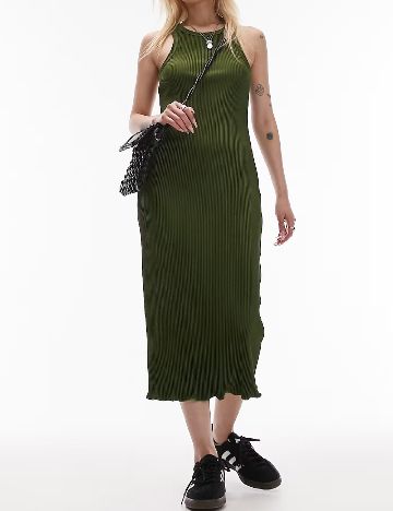 Rochie medie Top Shop, verde