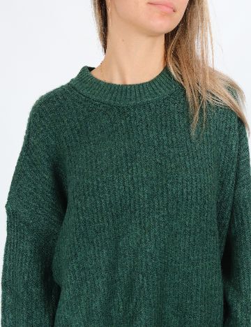 Pulover American Eagle, verde inchis