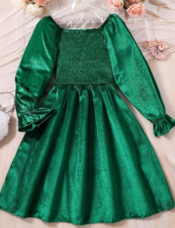 Rochie Shein Kids, verde