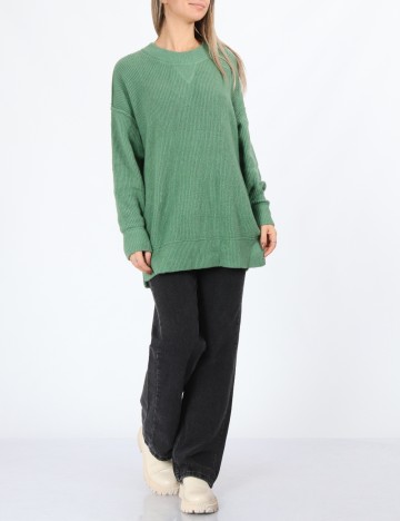 Pulover Oversize Aerie, verde