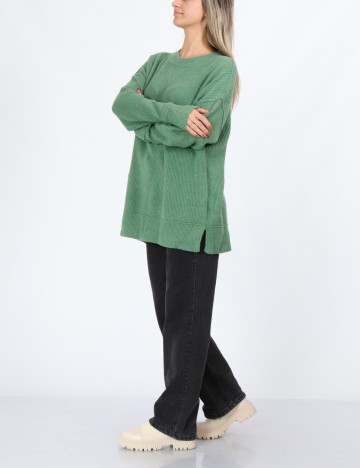 Pulover Oversize Aerie, verde