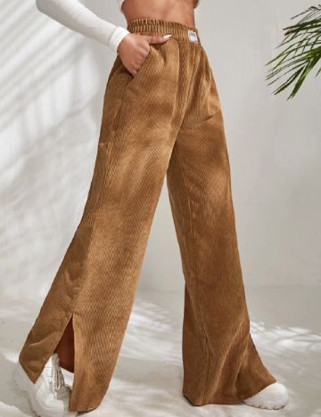 Pantaloni SHEIN, maro