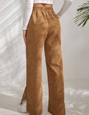 Pantaloni SHEIN, maro