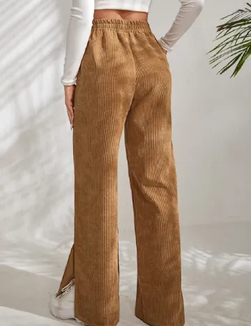 Pantaloni SHEIN, maro Maro