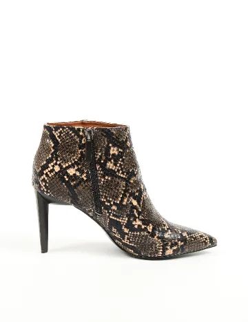 Botine Kendall&Kylie, imprimeu sarpe Animal print