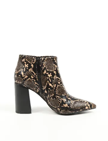 Botine Kendall&Kylie, imprimeu sarpe Animal print