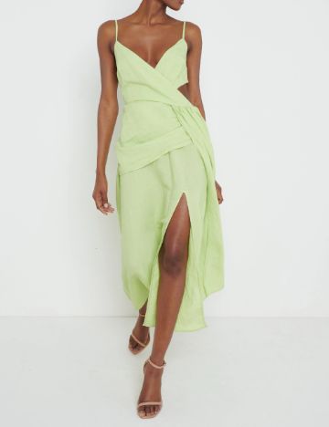 Rochie medie Pretty Lavish, verde