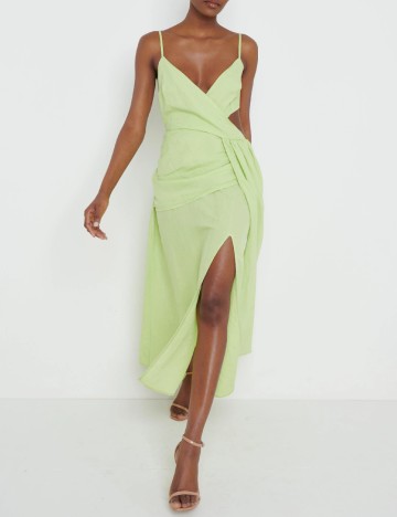 Rochie medie Pretty Lavish, verde