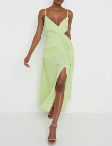 Rochie medie Pretty Lavish, verde Verde