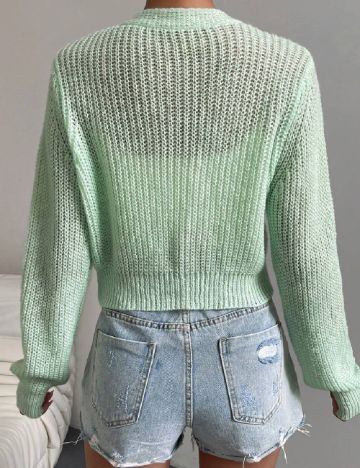 Cardigan SHEIN, verde