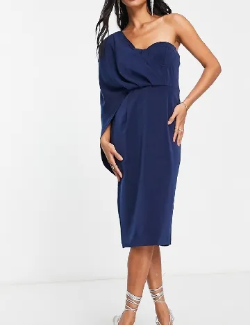 Rochie medie Lavish Alice, bleumarin Albastru