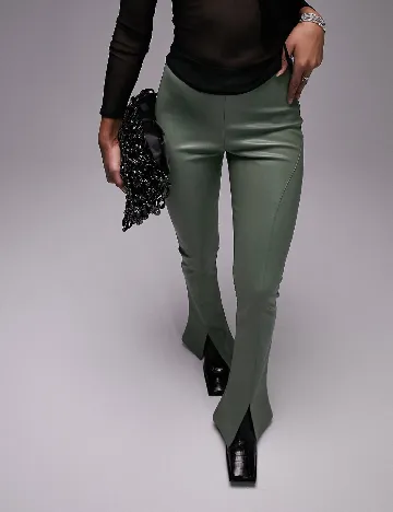 Pantaloni Top Shop, verde Verde