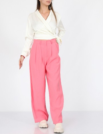 Pantaloni ASOS, roz