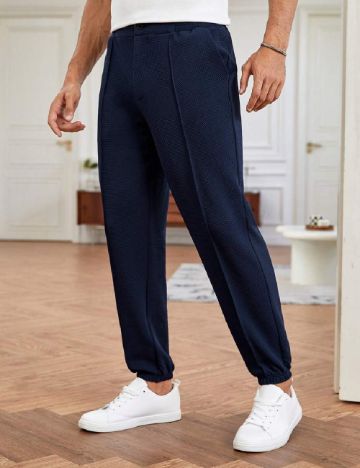 Pantaloni SHEIN, bleumarin