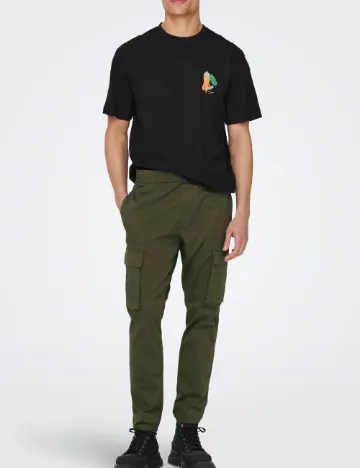 Pantaloni Only, verde Verde