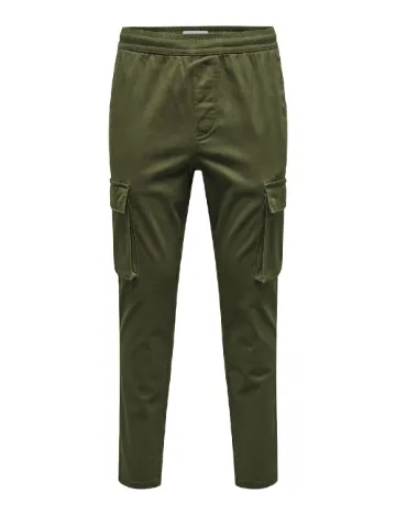 Pantaloni Only, verde Verde