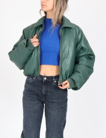 Geaca Pull&Bear, verde