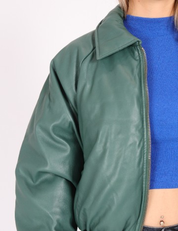 Geaca Pull&Bear, verde