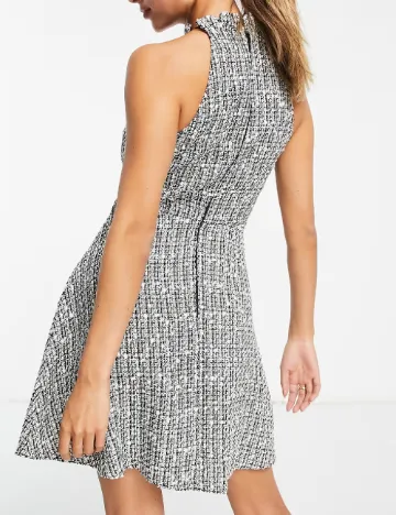 Rochie scurta ASOS, gri Gri