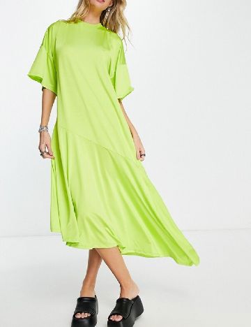 Rochie medie Top Shop, verde